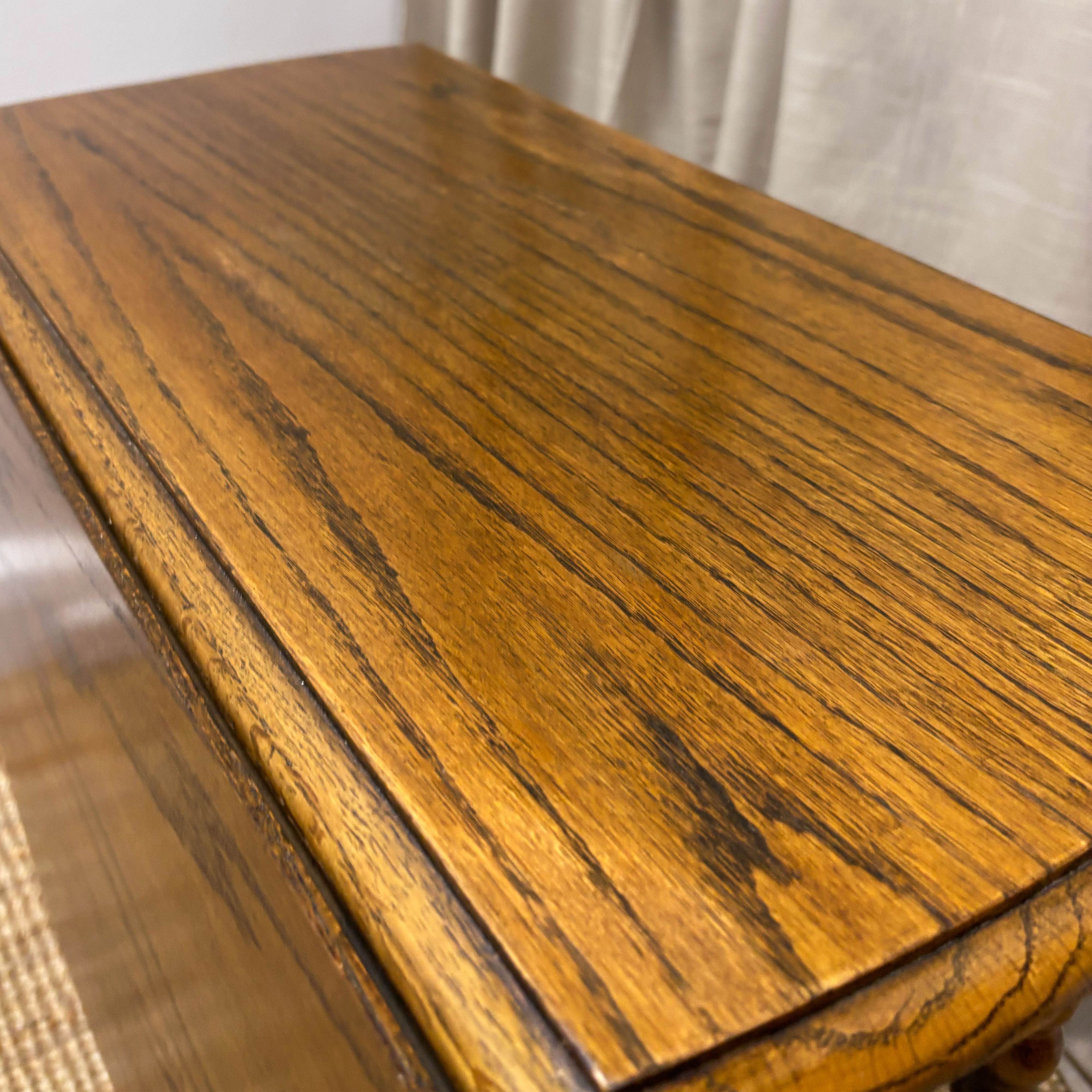 Oak Gateleg Side Table